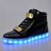 Men's Shoes / Athletic / Casual Patent Leather Fashion Sneakers Black / White  