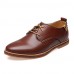 Men's Shoes Wedding / Outdoor / Office & Career / Party & Evening / Athletic / Casual Oxfords Black / Brown  