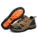 Men's Shoes Outdoor/Hiking/Travel/Climbers Suede Leather Breathable Sport Shoes Brown/Gray/Green  