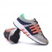 Men's Spring / Summer / Fall / Winter Comfort Leatherette Lace-up Black / Blue / Orange Sneaker  