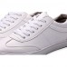 Men's Spring / Summer / Fall Styles / Round Toe PU Office & Career / Casual / Party & Evening Flat Heel Black / White  