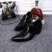 Men's Shoes Amir Limited Edition Oriental Temperament Cosplay Nightclub/Party & Evening Leather Oxfords Black/Wine  