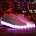 2016 New Arrival Men's LED Shoes USB charging Outdoor/Athletic/Casual Best Seller Fashion Sneakers Blue/Navy   