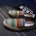 Men's Summer Comfort Tulle Casual Flat Heel Blue / Brown / Green  