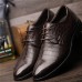 Men's Shoes Wedding/Office & Career/Party & Evening Leather Oxfords Black/Brown  