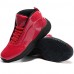 Men's Basketball Shoes Patent Leather Black / Red  