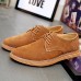 Big Size 38-47 Men's Shoes / Outdoor / Office & Career / Casual Suede OxfordsBlack / Blue / Brown / Yellow / Green  