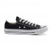 Converse Chuck Taylor All Star Core Men's Shoes Canvas Outdoor / Athletic / Casual Sneaker Flat Heel Black / White/ Blue  