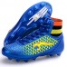 Indoor Court Soccer / Men's / Boy's Soccer Shoes Black / Blue / Gold  