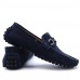 Men's Shoes Outdoor / Party & Evening / Athletic / Casual Suede / Patent Leather Loafers Black / Blue  