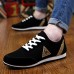 Men's Shoes Sports and Leisure Fashion Board Shoes Black/Red/ Blue  