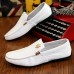 Men's Shoes Casual  Loafers Black/Brown/White  