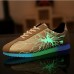 Men's Fluorescent Shoes  Casual Fashion Sneakers Black / Gray / Gold  