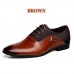 Men's Shoes Amir New Style Hot Sales Wedding / Office & Career / Party & Evening  Leather Oxfords Black/Brown/Orange  