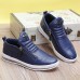 Men's Shoes Casual Fashion Sneakers Black / Blue  