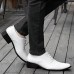 Men's Shoes Wedding / Office & Career / Party & Evening / Casual Leather Oxfords Black / Blue / Red / White  