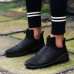 Men's Fashion Casual Fabric Sneakers Mesh Breathable High Help Sports shoes  