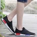 Men's Shoes Casual/Travel/Running Fashion Sneakers Tulle Leather Shoes Black/Bule/White  