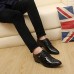 Men's Spring / Summer / Fall / Winter Combat Boots / Pointed Toe PU Office & Career / Casual / Party & Evening Low Heel Lace-up / Others  