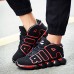 Men's Shoes Athletic Basketball Shoes Ultralight Fashion Leisure Sports Shoes Red/Black and red/Blue/Green/White/Black  