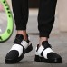 Men's Shoes Running/Casual/Outdoor/Travel Tulle Leather Fashion Sneakers Shoes Black/White 39-44  