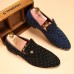 Men's Shoes Casual  Loafers Black / Blue / Silver / Gold  