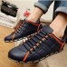 Men's Shoes Casual Fashion Sneakers Black/White/Navy  