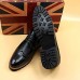 Men's Spring / Summer / Fall / Winter Comfort Leather Casual Low Heel Lace-up Black / Brown / Yellow  