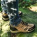 Men's Shoes Outdoor/Hiking/Travel/Climbers Suede Leather Breathable Sport Shoes Brown/Gray/Green  