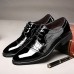 Men's Shoes Office & Career/Party & Evening/Casual Patent Leather Oxfords Black/Brown  