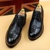 Men's Spring / Summer / Fall / Winter Comfort Leather Casual Low Heel Lace-up Black / Brown / Yellow  