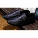 Men's Summer Comfort PU Casual Flat Heel Black / White  