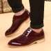 Men's Shoes Office & Career/Party & Evening/Wedding Fashion Leather Oxfords Shoes Black/White/Bule/Red 38-43  