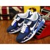 Men's Shoes Athletic Tulle Fashion Sneakers Blue / Red / White  