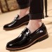 Men's Shoes Casual/Office/Wedding Fashion Trend Leather Shoes Black/Red/Brown/Bule  