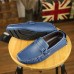 Men's Spring / Summer / Fall / Winter Comfort / Moccasin / Round Toe Leather Office & Career / Casual / Party & Evening Flat Heel Slip-on  