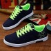 Men's Shoes Casual Canvas Fashion Sneakers Blue / Green / Red  