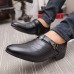 Men's Shoes Office & Career / Party & Evening / Casual Leather Oxfords Black / Brown / White  