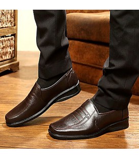 2015 Flash Clearence Men's Shoes Casual Loafers Black/Brown  