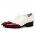 Men's Spring / Summer / Fall / Winter Comfort / Styles / Pointed Toe / Closed Toe Leather / Patent Leather Party & Evening Chunky Heel  