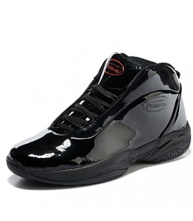 Men's Basketball Shoes Patent Leather Black / Red  