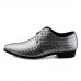 Men's Oxfords Casual/Party & Evening/Wedding Fashion Leather Oxfords Shoes Black/White/Silver 38-43  