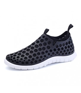 Men's Shoes Running/Cycling/Casual/ Tulle Leather Fashion Sneakers Hole Shoes Black/Red/White/Bule  