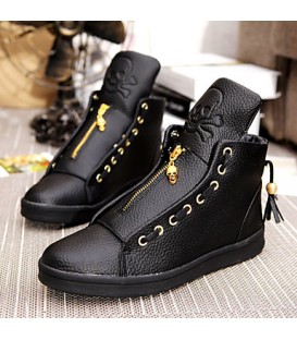 Men's Shoes Casual Fashion Sneakers Black / White  