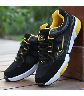 Running Men's Shoes   Black/Blue/Yellow/Red  