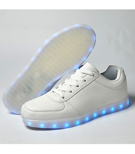 2016 New Arrival Men's LED Shoes USB charging Outdoor/Athletic/Casual Best Seller Fashion Sneakers Blue/Navy   