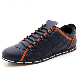 Men's Shoes Casual Fashion Sneakers Black/White/Navy  