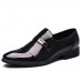 Men's Spring / Summer / Fall / Winter Comfort / Round Toe / Closed Toe Calf Hair Office & Career / Casual Flat Heel Black / Brown  