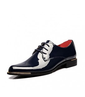 Men's Shoes Casual Oxfords Black/Blue/Yellow/Red  