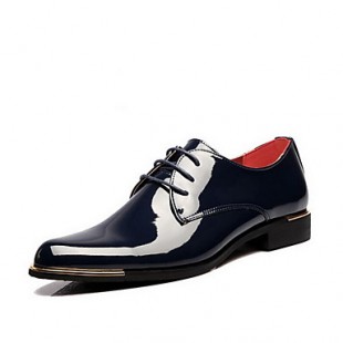 Men's Shoes Casual Oxfords Black/Blue/Yellow/Red  